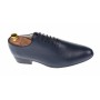 Pantofi barbati eleganti din piele naturala de culoare bleumarin inchis NIC5BLMBOX